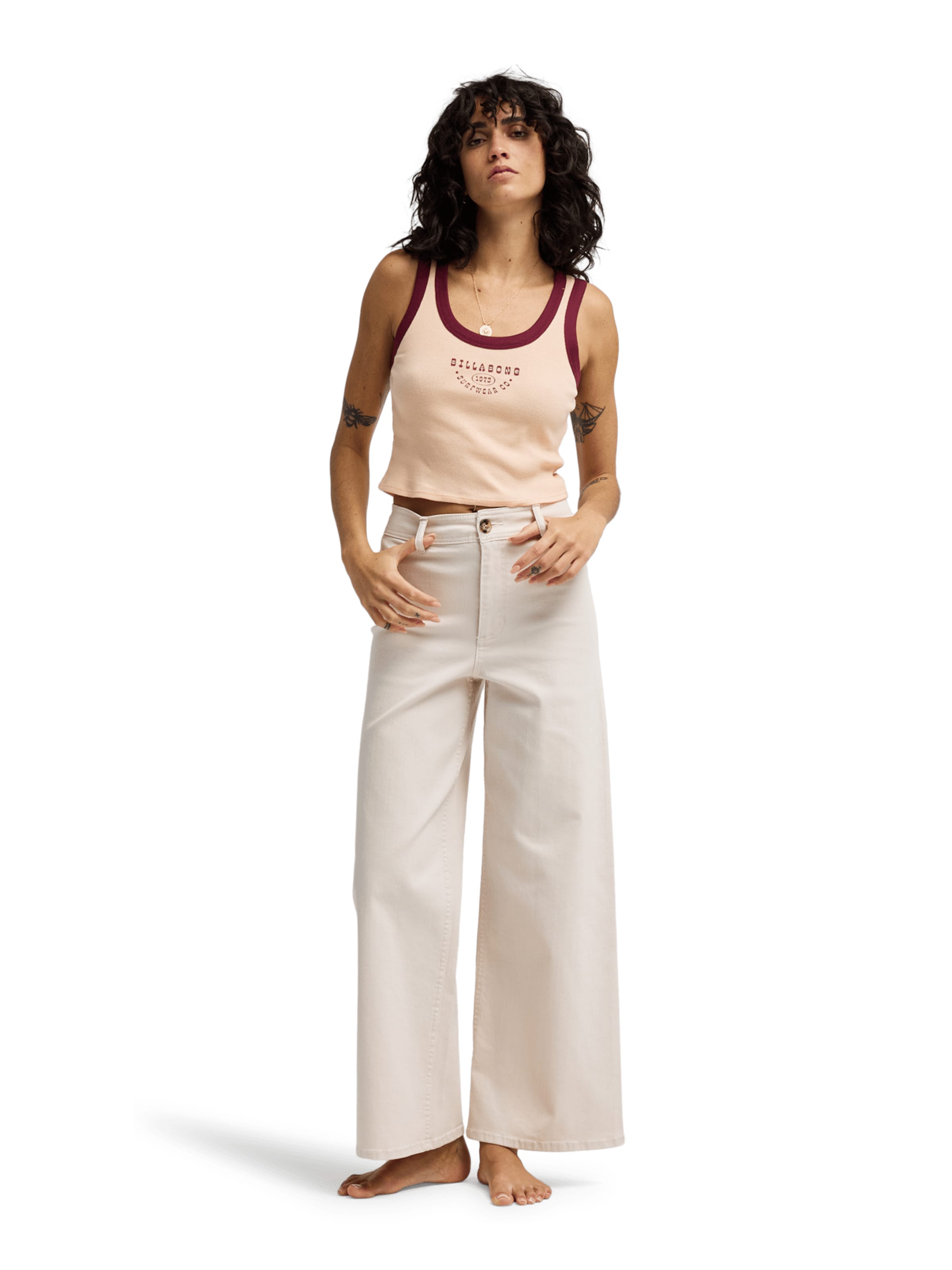 BILLABONG Top 'Nice & Easy' in Pink