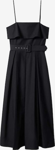 Robe de soirée 'Nicola' MANGO en noir : devant