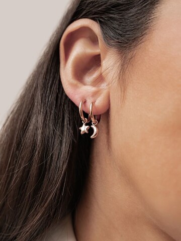 Hey Happiness - Pendientes 'Lunar Glow' en oro