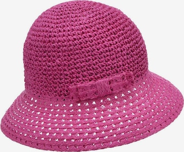 Seeberger Hat 'Hut' in Pink: front