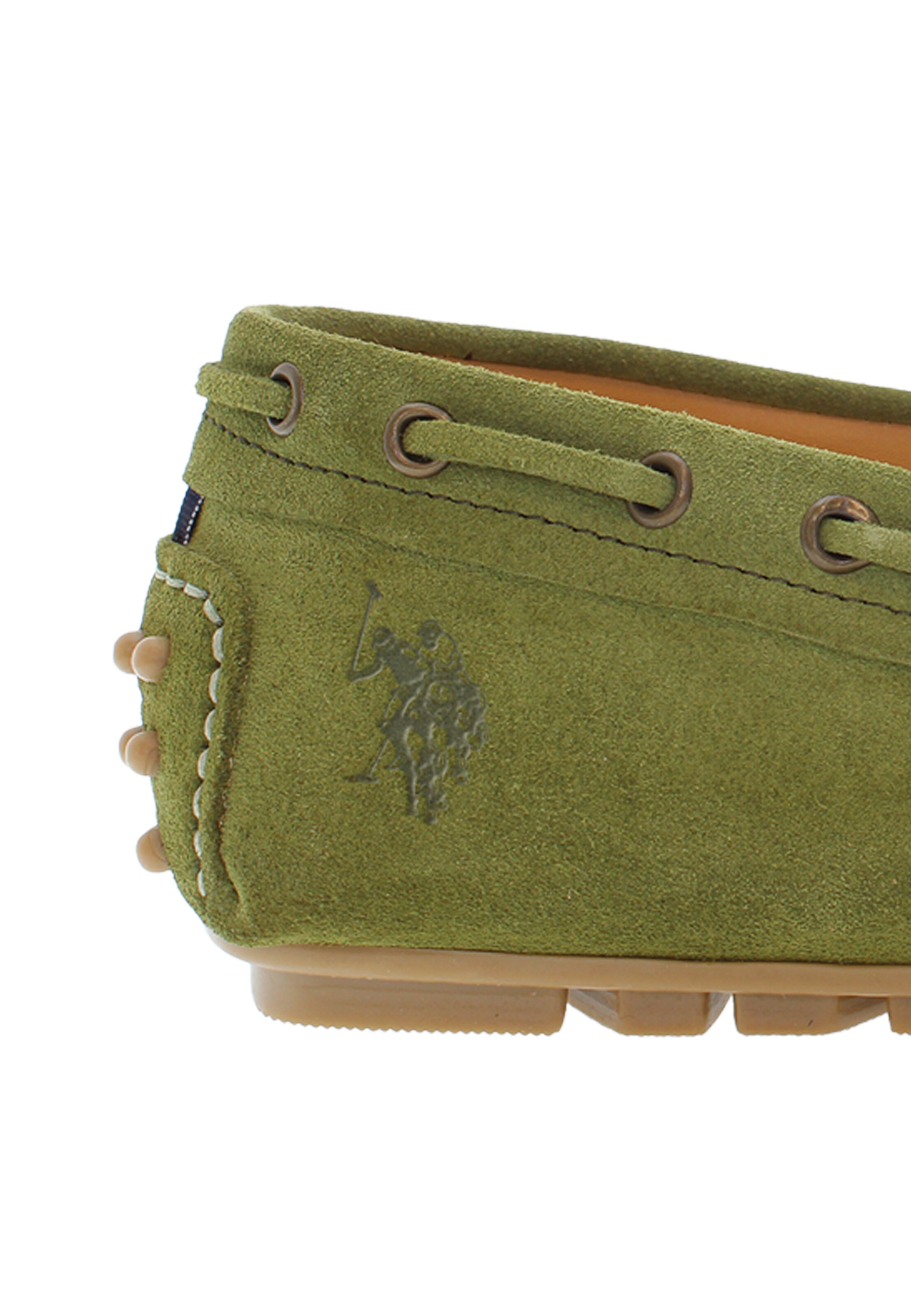 U.S. POLO ASSN. Mokassin 'Pablo' in Grün