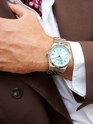 Lucleon Analoog horloge 'Flute' in Zilver