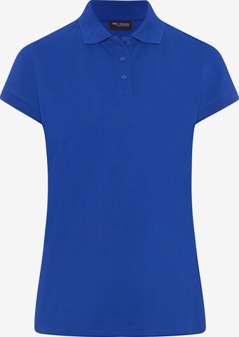 Expand Poloshirt in Blau: predná strana