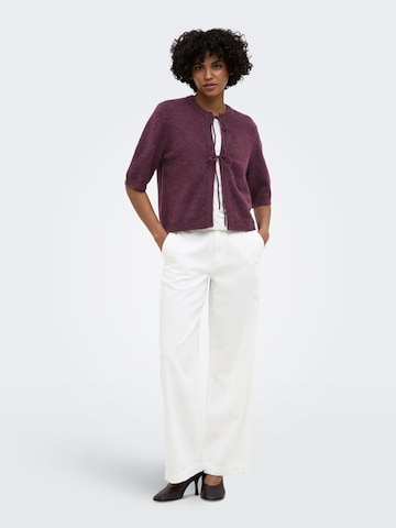 Cardigan 'ONLSimoni' ONLY en violet