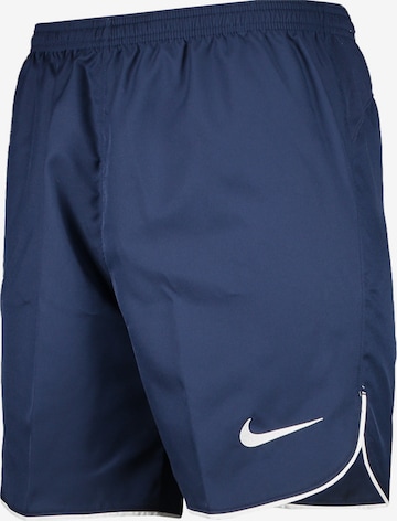 NIKE Loose fit Workout Pants 'Laser V' in Blue