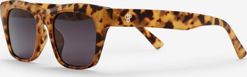 CHPO Sunglasses 'GUELAS' in Brown: front