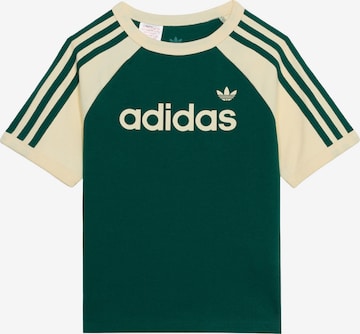 ADIDAS ORIGINALS Shirt in Groen: voorkant