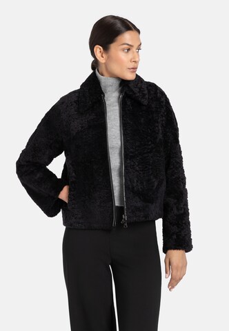 Werner Christ Between-season jacket 'Gilda' in Black: front