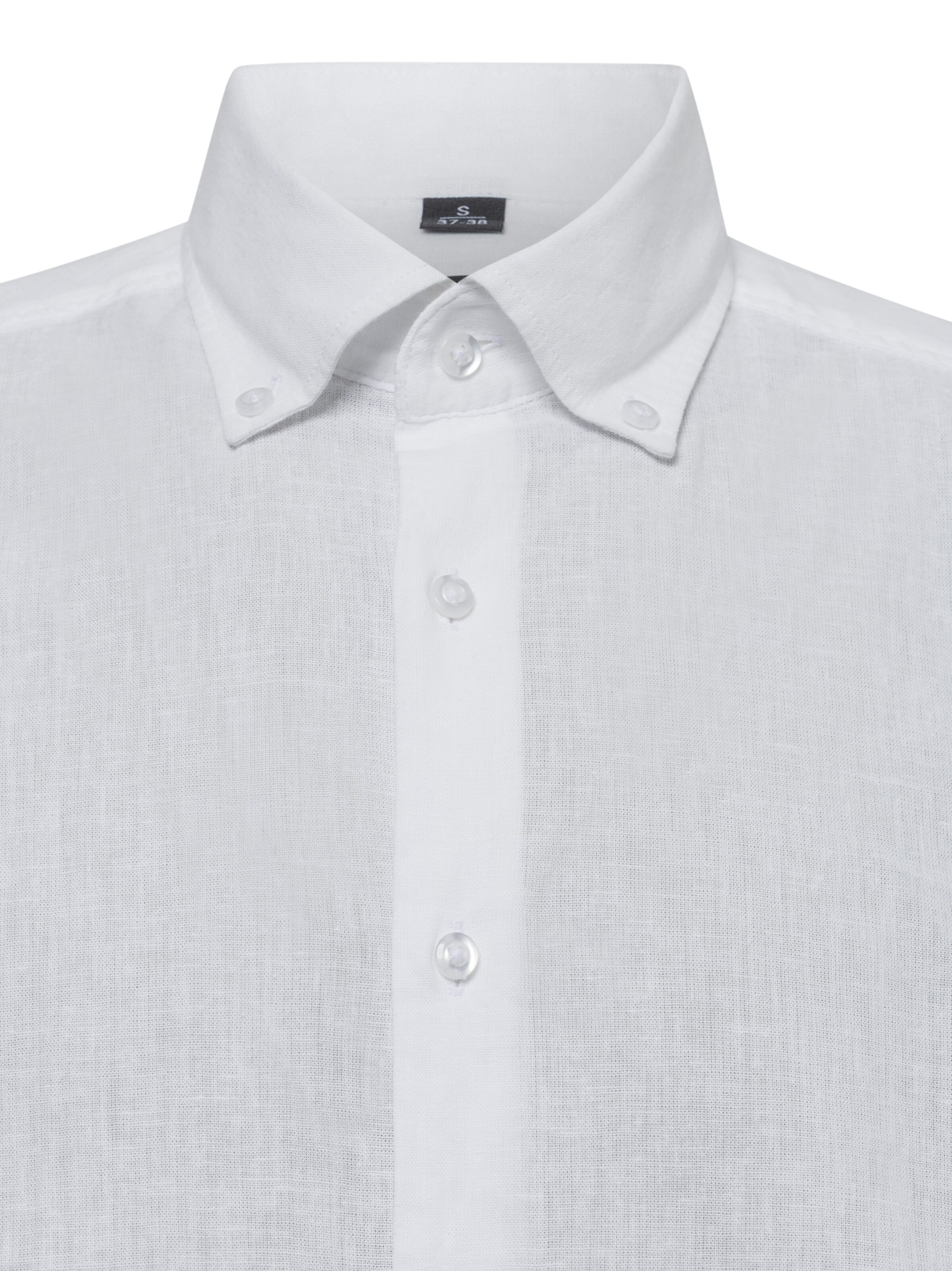 Nils Sundström Regular Fit Hemd ' ' in Weiß