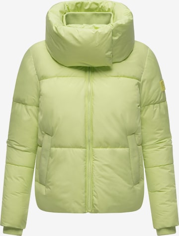 NAVAHOO Talvitakki 'Traumelfe 14' värissä vihreä: etupuoli