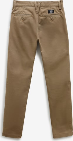 VANS tavaline Püksid 'Authentic', värv pruun