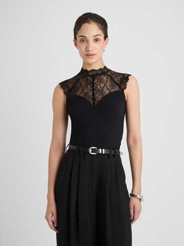 Guido Maria Kretschmer Women Shirt bodysuit 'Jolina' in Black: front