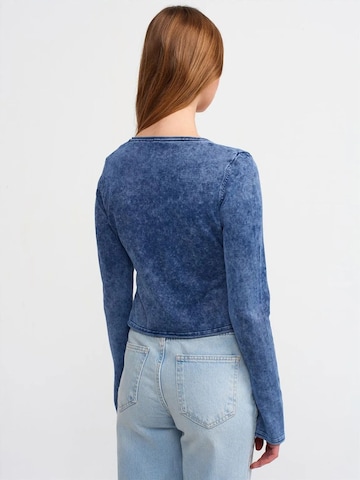 Dilvin Strickjacke 'Strickjacken'‌‌‌‌‌‌‌‌ in Blau