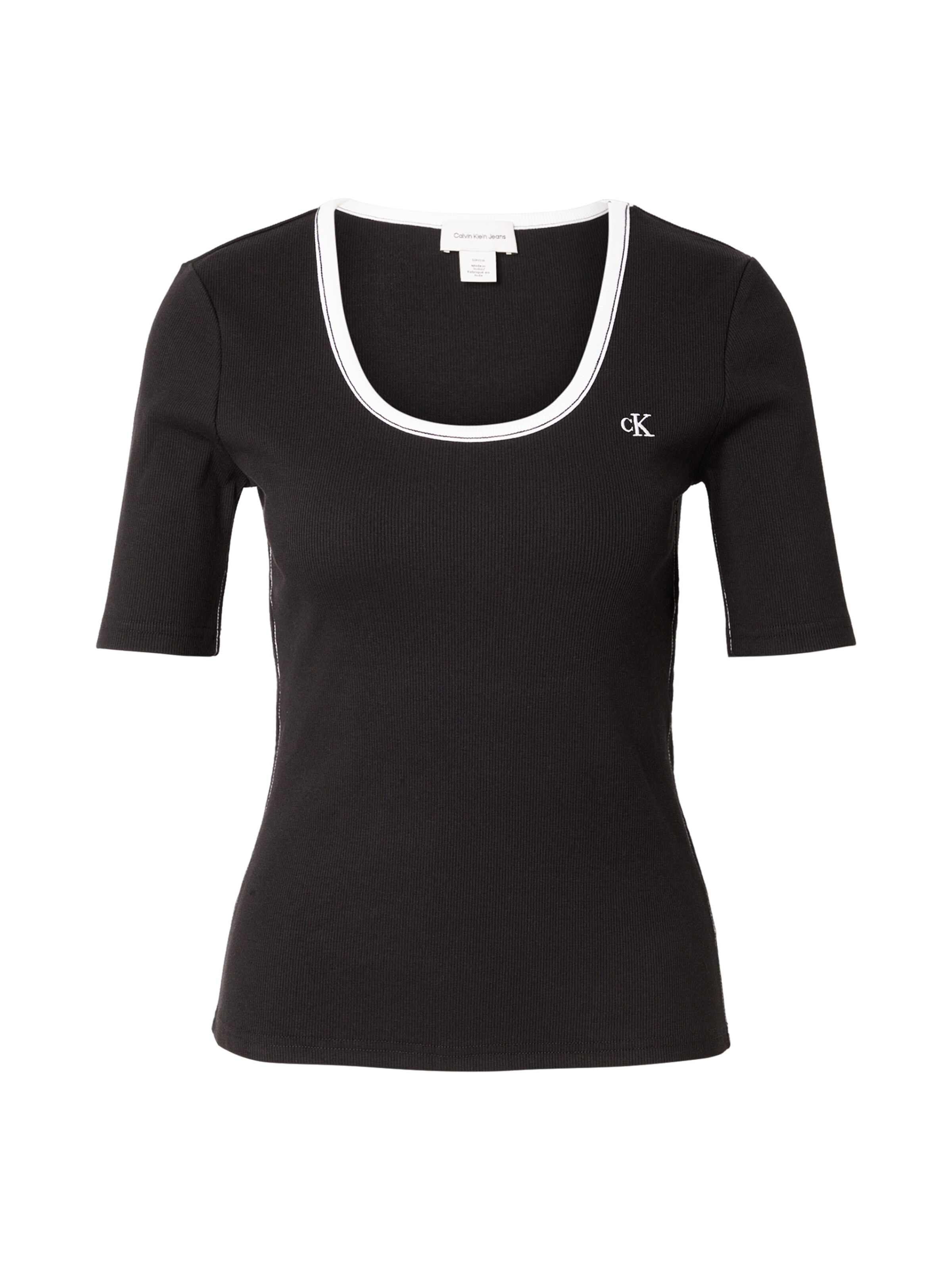 Calvin Klein Jeans Μπλουζάκι σε μαύρο, Άποψη προϊόντος