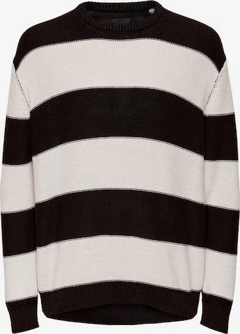 Only & Sons Sweater 'PAUL' in Black: front