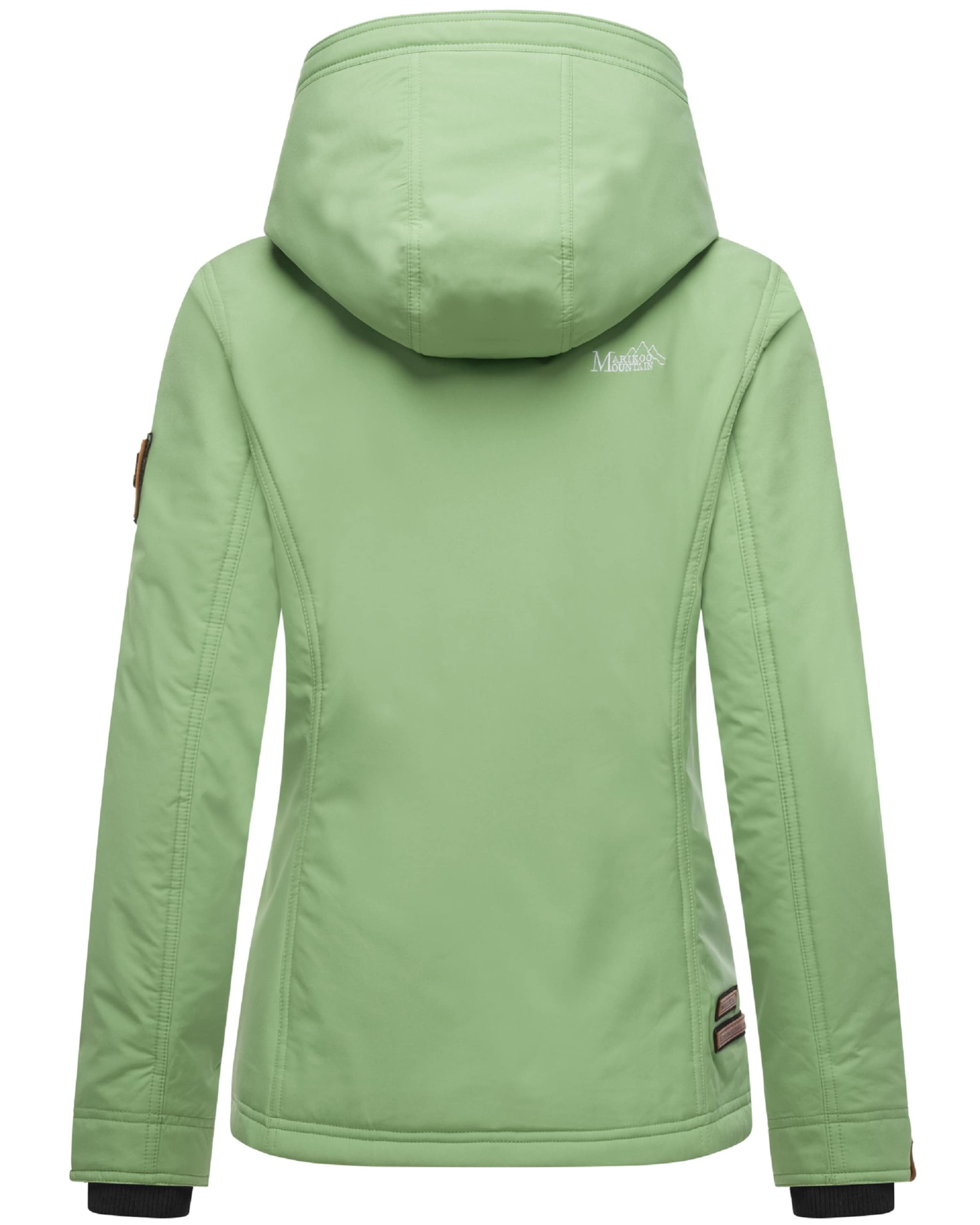 MARIKOO Övergångsjacka 'Brombeere' i grön