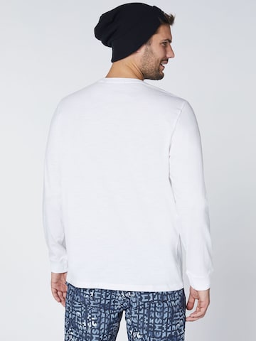 CHIEMSEE Sweatshirt in Wit
