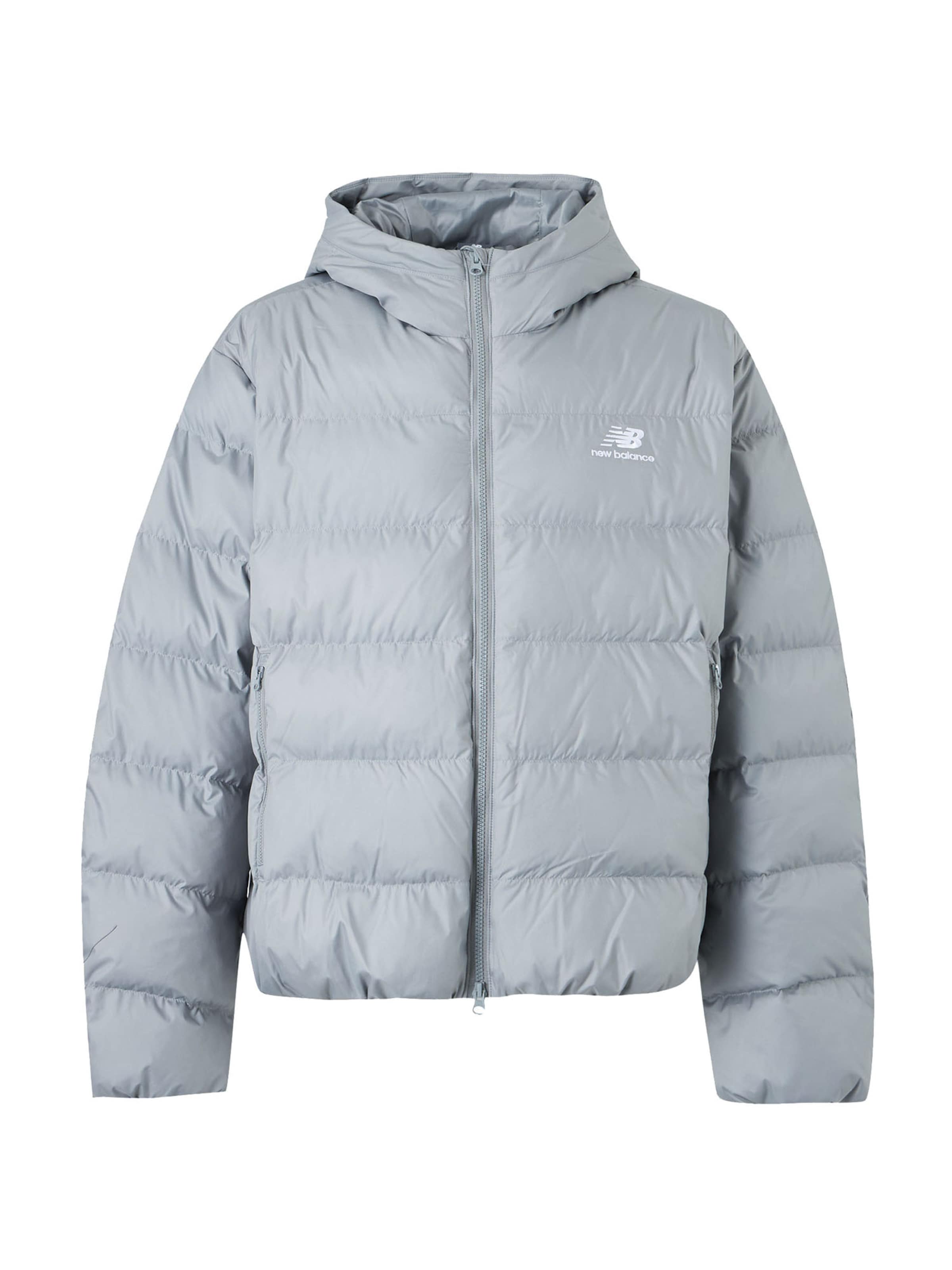 new balance Зимно яке в сиво: отпред