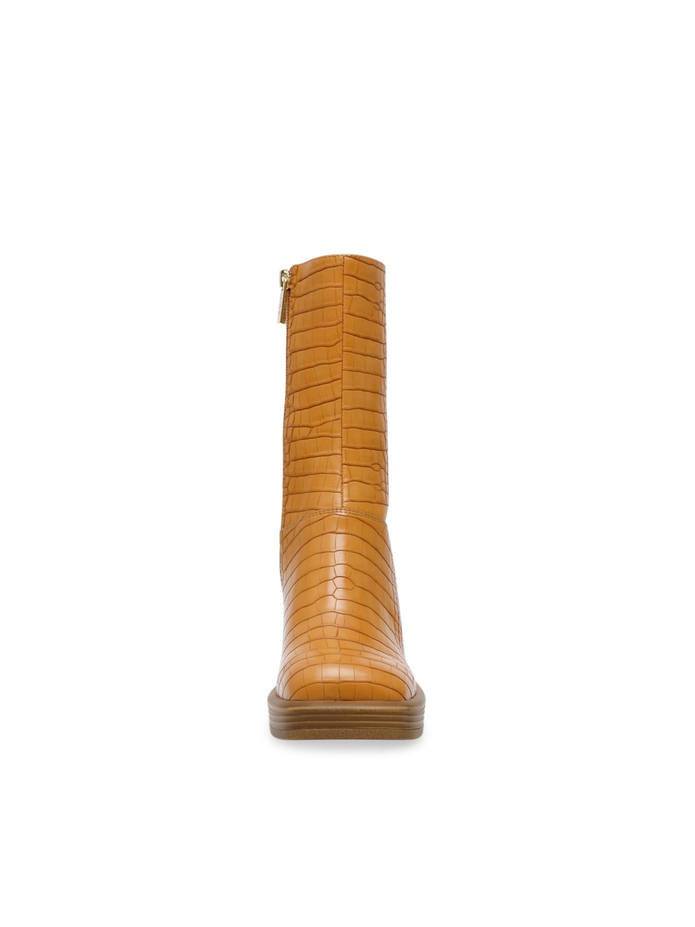 STEVE MADDEN Støvler 'FINITE TAN CROCO BROWN' i brun