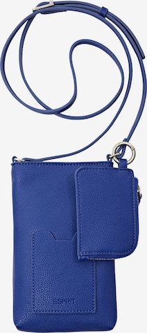 ESPRIT Smartphonehoesje in Blauw: voorkant