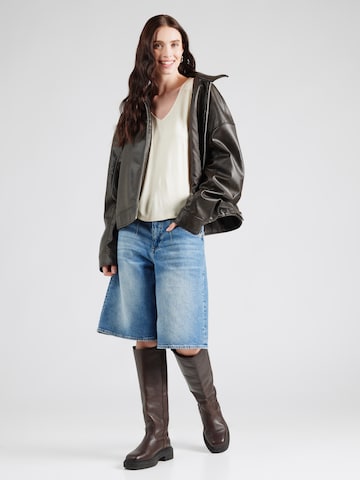 VERO MODA Tričko 'VMVANESSA' – béžová