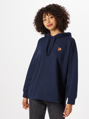 TOM TAILOR DENIM Sweatshirt in Blue: front