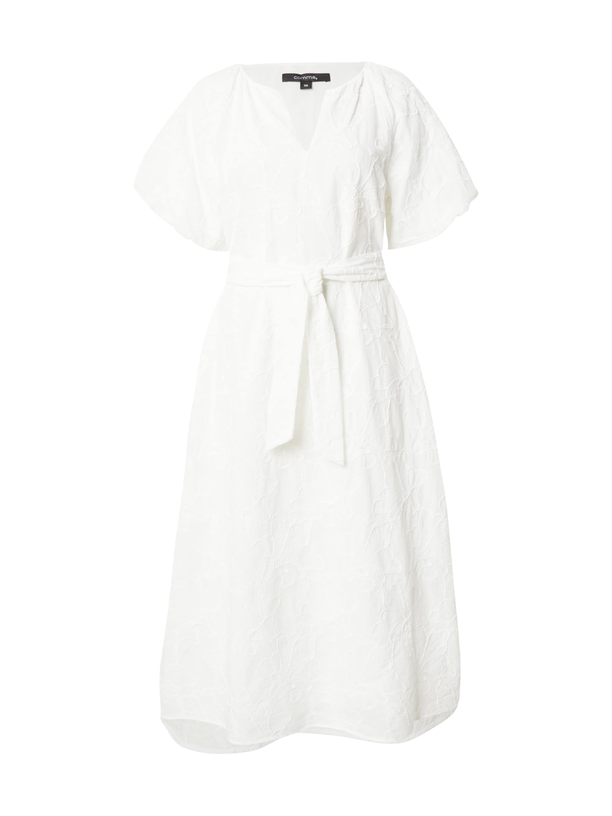COMMA Sukienka w kolorze biały: przód