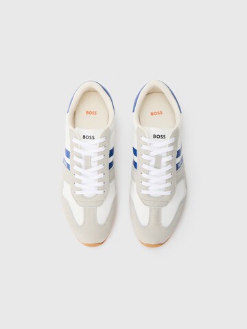 BOSS Trampki niskie 'Levon' w kolorze szary