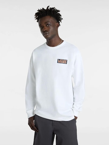 T-Shirt VANS en blanc : devant