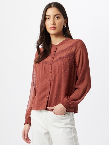 ABOUT YOU Blouse 'Fenna' in Rood: voorkant