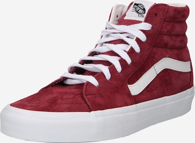 Sneaker alta VANS di colore rosso vino / bianco, Visualizzazione prodotti