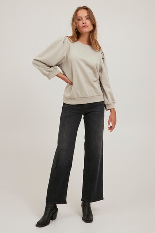 PULZ Jeans - Sweatshirt 'SOFIA' em bege