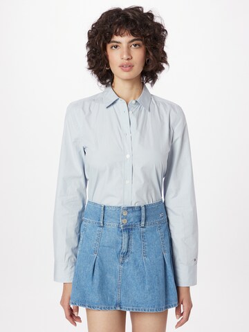 TOMMY HILFIGER Blouse in Blauw: voorkant