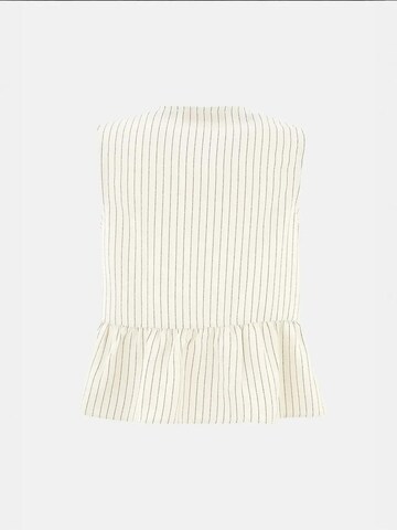 Hiccup Blouse in Wit