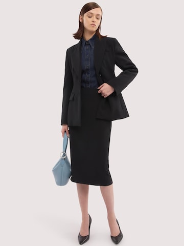 Jupe Trussardi en noir : devant