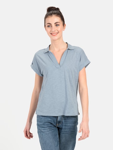 CAMEL ACTIVE Shirt in Blue: front