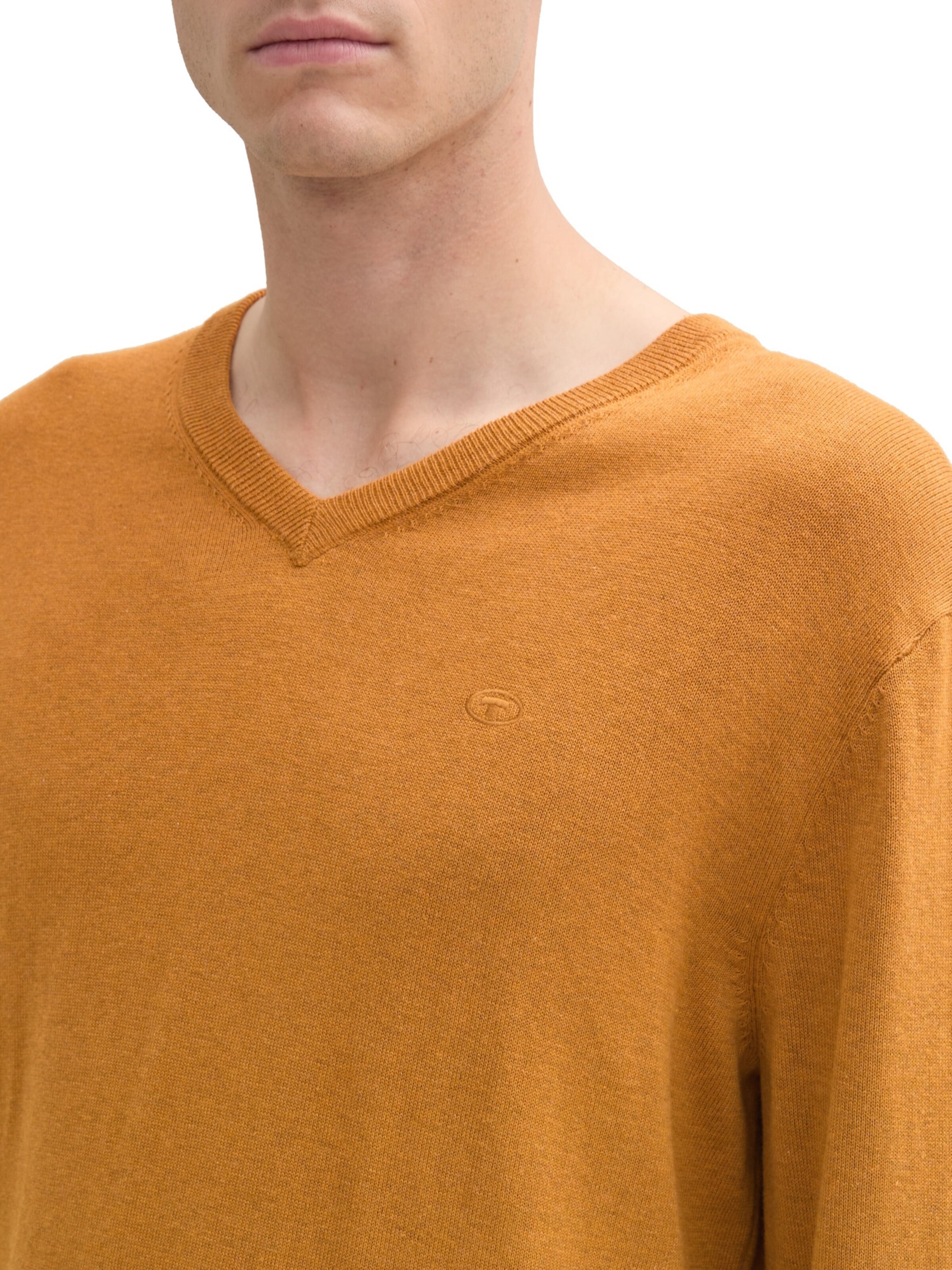 TOM TAILOR Trui in Oranje: voorkant