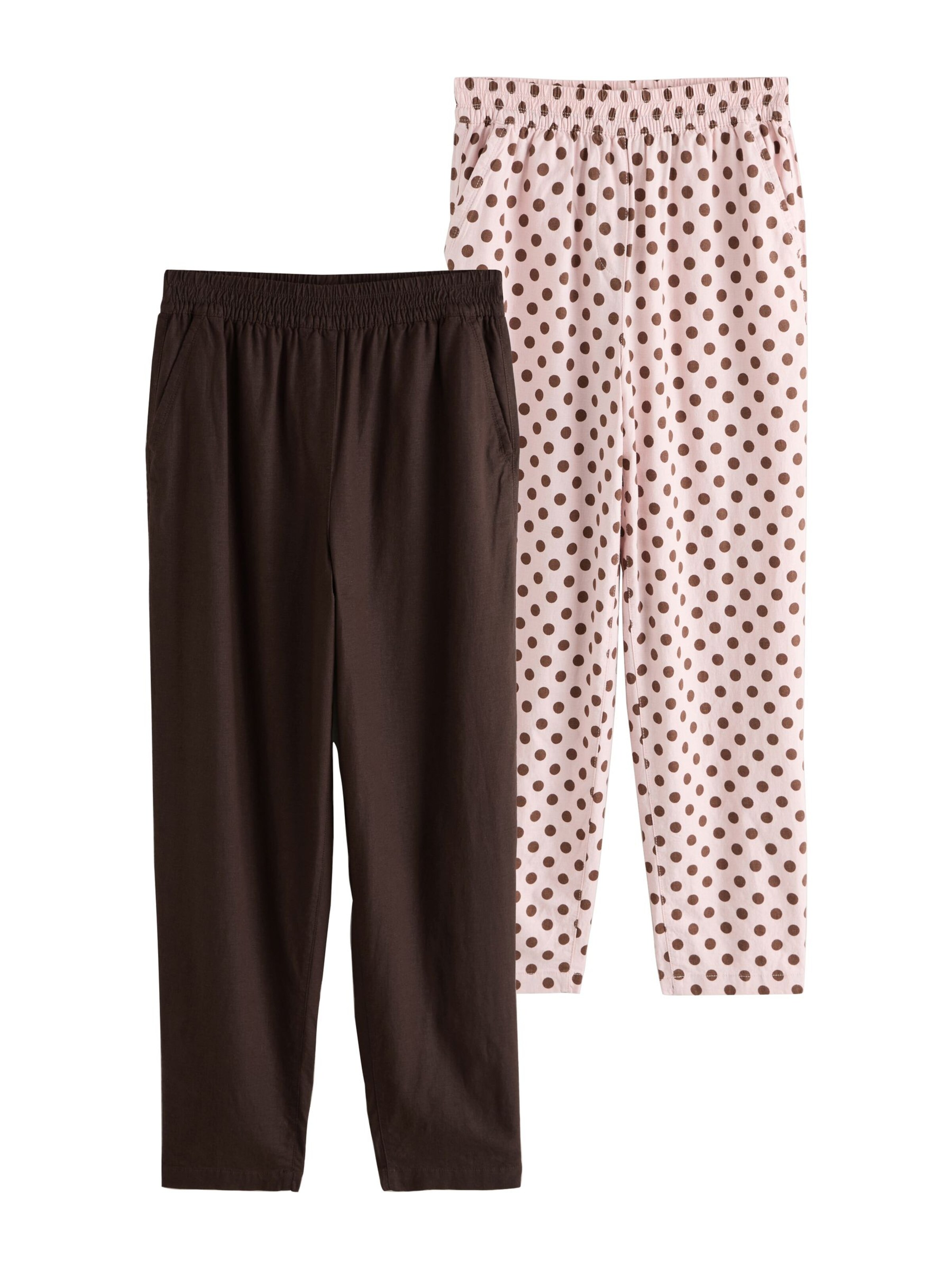 Next Barrel Hose in Braun: Vorderseite