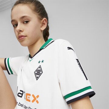 T-Shirt fonctionnel 'Borussia Mönchengladbach' PUMA en blanc