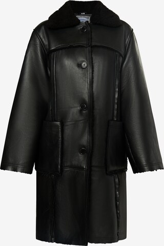 Manteau d’hiver DreiMaster Vintage en noir : devant