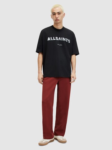 AllSaints Koszulka 'FLOCKER' w kolorze czarny