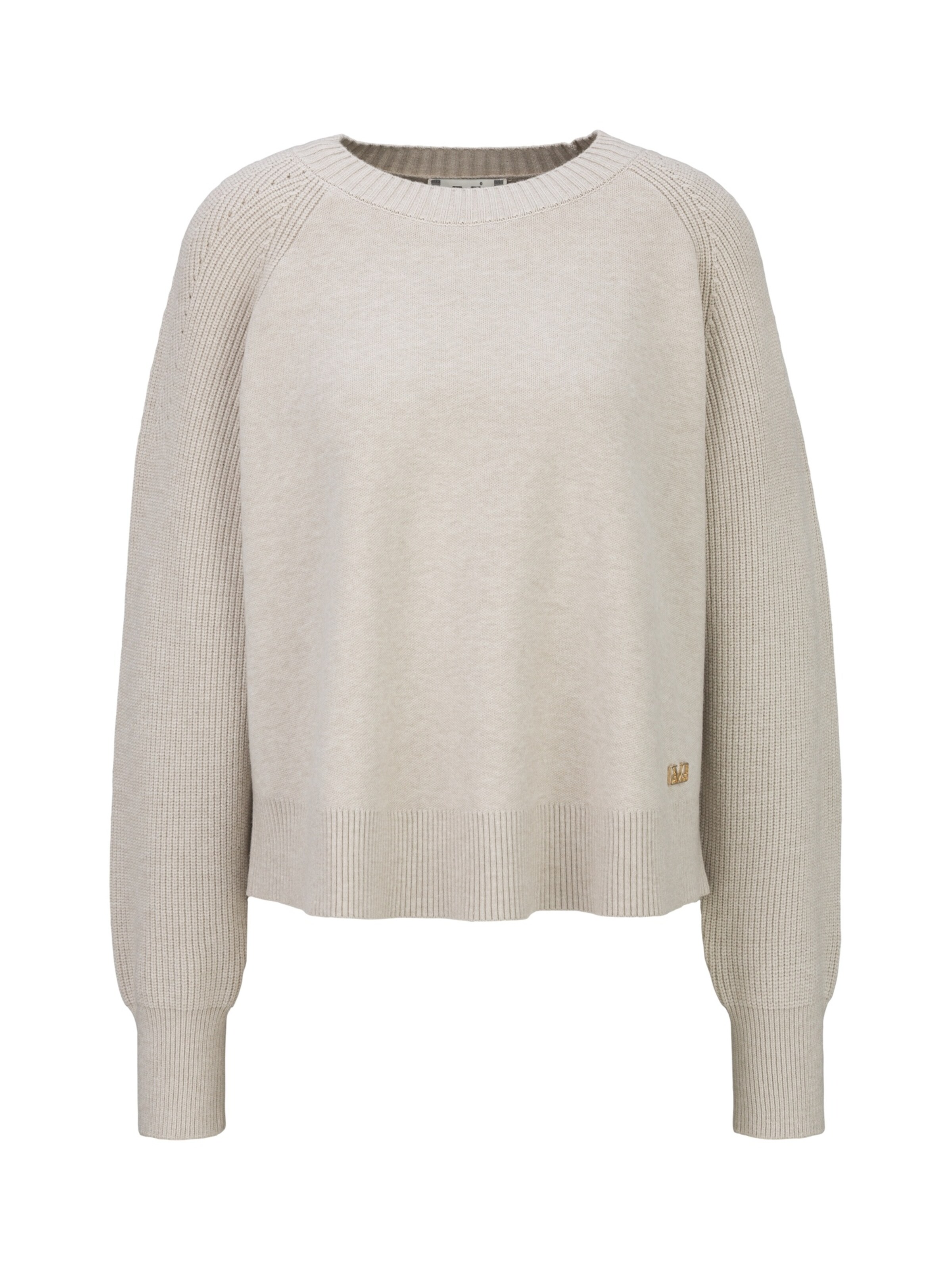 19V69 ITALIA Pullover 'Nuria' in L in beige, Produktansicht