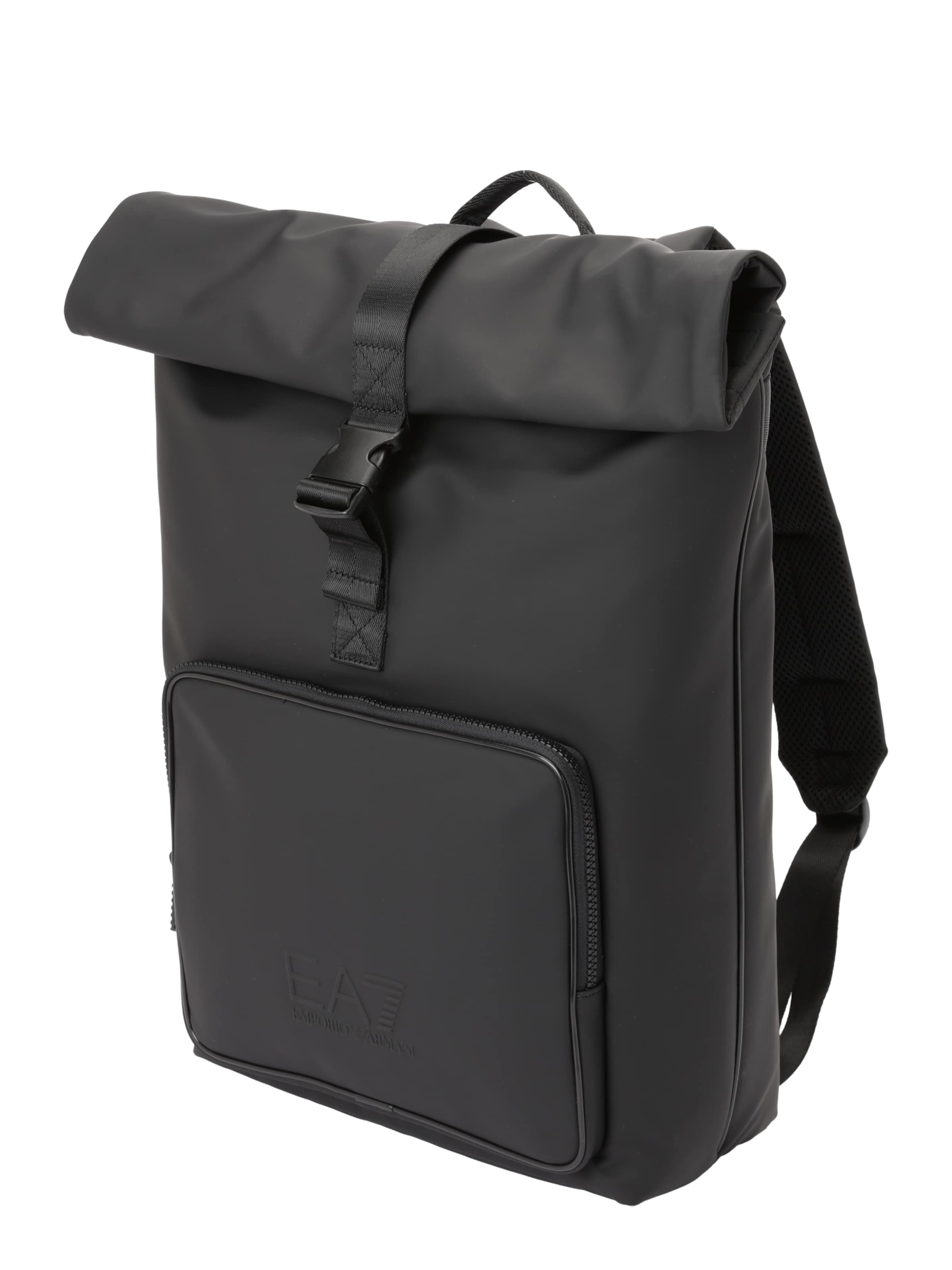 EA7 Emporio Armani Seljakott, värv must: eest vaates