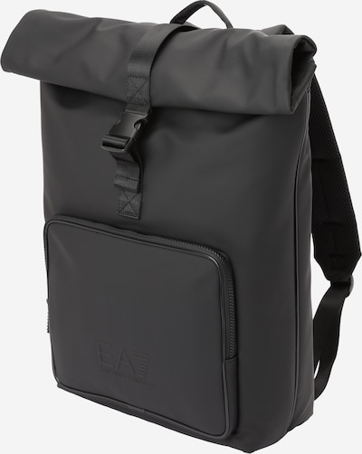 EA7 Emporio Armani Sac à dos en noir, Vue avec produit