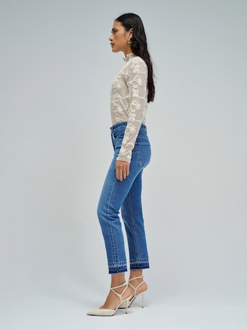 Salsa Jeans Slimfit Jeans 'Faith' in Blauw
