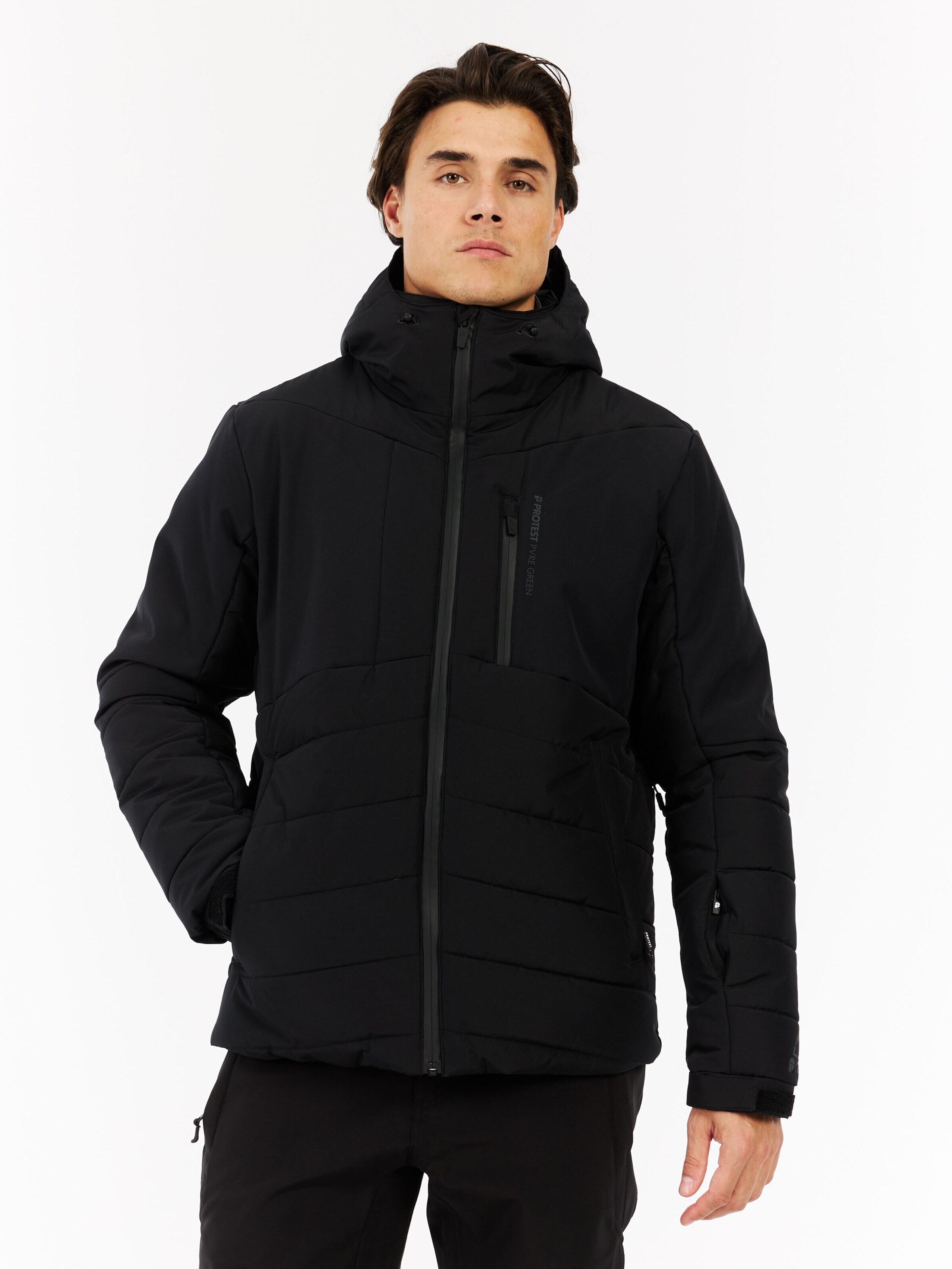 PROTEST Sports jacket 'PRTNaldo' in Black: front