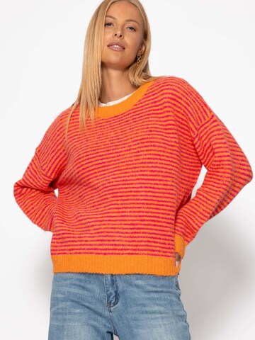 SASSYCLASSY Sweater in Orange: front