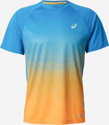 ASICS Funktionsshirt 'ROAD' in Blau: Vorderseite