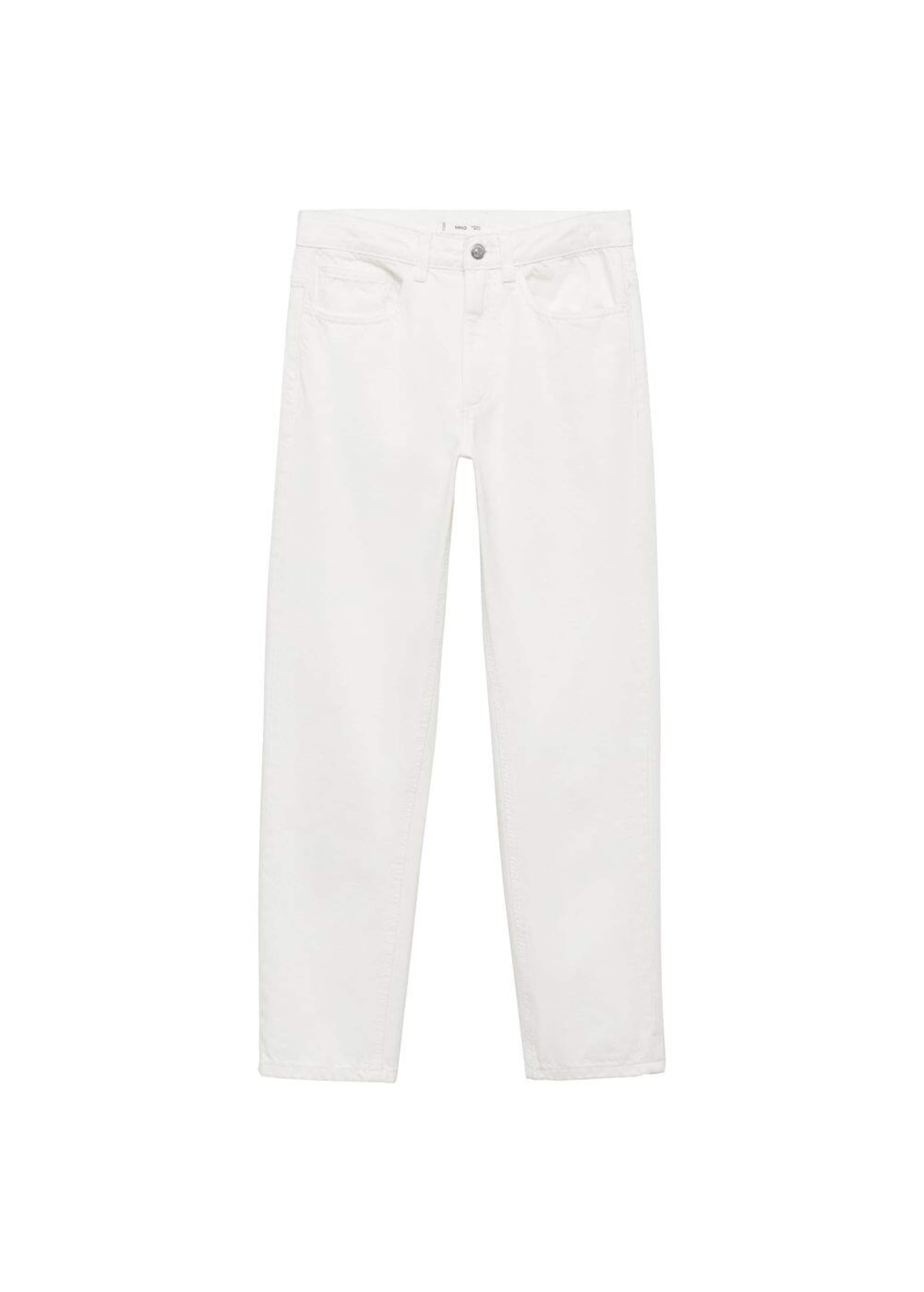 MANGO MAN Regular Jeans in Weiß: Vorderseite