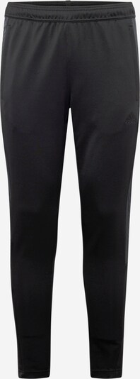ADIDAS SPORTSWEAR Pantalon de sport 'Tiro' en gris foncé / noir, Vue avec produit